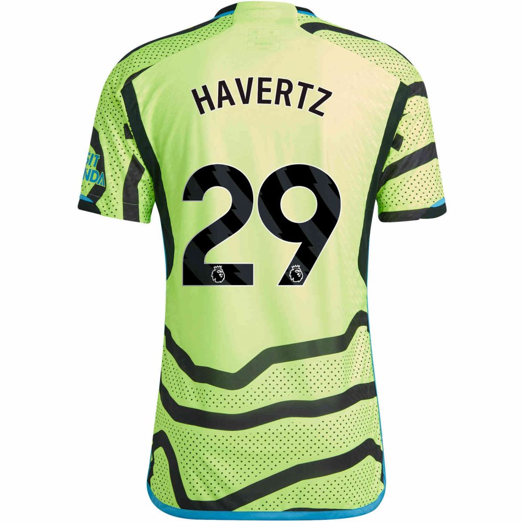 Adidas Kai Havertz Arsenal Away Authentic Jersey 2023 24 SoccerPro