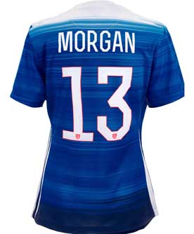 Nike Youth Alex Morgan USA Away Jersey 2015 - USA Jerseys