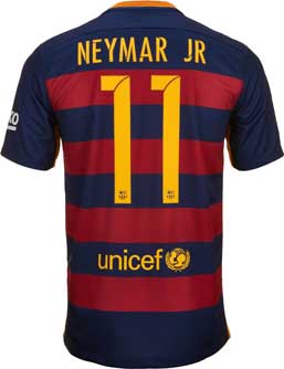 neymar barcelona jersey