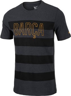 black barcelona shirt