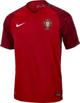 Nike Portugal Home Jersey - 2016 Portugal Soccer Jerseys