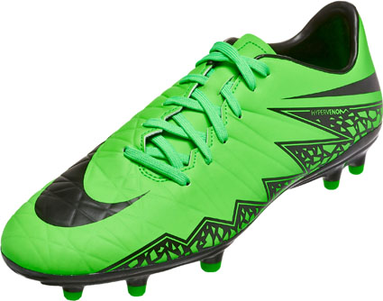 nike hypervenom phelon green