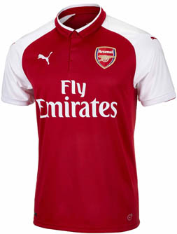 arsenal home jerseys