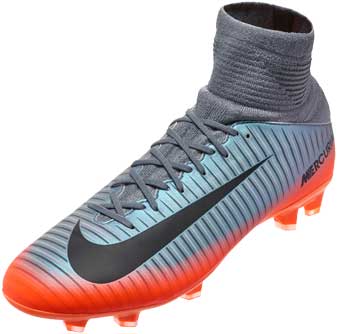 Nike Kids Mercurial Superfly V CR7- Youth Grey Superfly