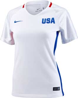 Nike Womens USA Olympic Jersey - Nike USA Jerseys