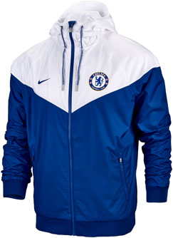 nike windbreaker blue