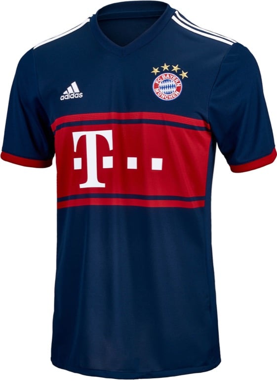 2017/18 adidas Bayern Munich Away Jersey- SoccerPro.com