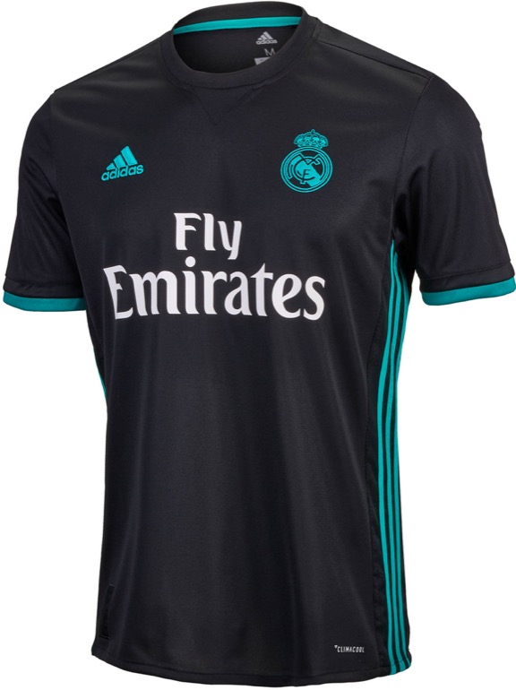 adidas Real Madrid Away Jersey - 2017/18 Soccer Jerseys