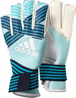 blue adidas gloves