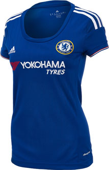 Women's Chelsea Home Jersey - 2015/16 adidas Chelsea Jerseys