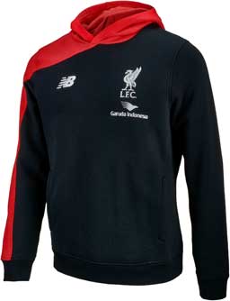 New Balance Liverpool Training Hoodie - 2015 Liverpool Sweatshirts