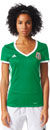 adidas Womens Mexico Home Jersey - 2016 Mexico Jerseys