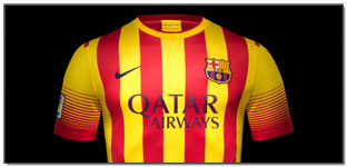 Revealed: Nike Launch 2013-14 Barcelona Home and Away Jerseys…(Images)