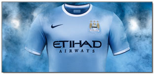 Nike Launch Their First Manchester City Jersey for the Upcoming 2013/14 Season