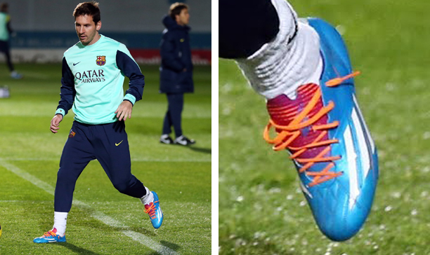 Is Messi Wearing Special Customised F50 
