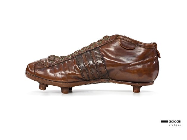 first adidas football boots