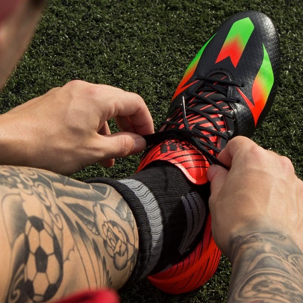 The Messi 15.1 Slips Into Black, Solar Green and Red - The