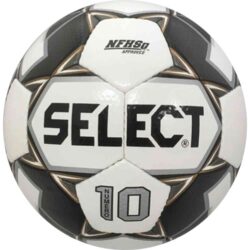 Select Numero 10 NFHS Soccer Ball - White/Black/Gold - SoccerPro