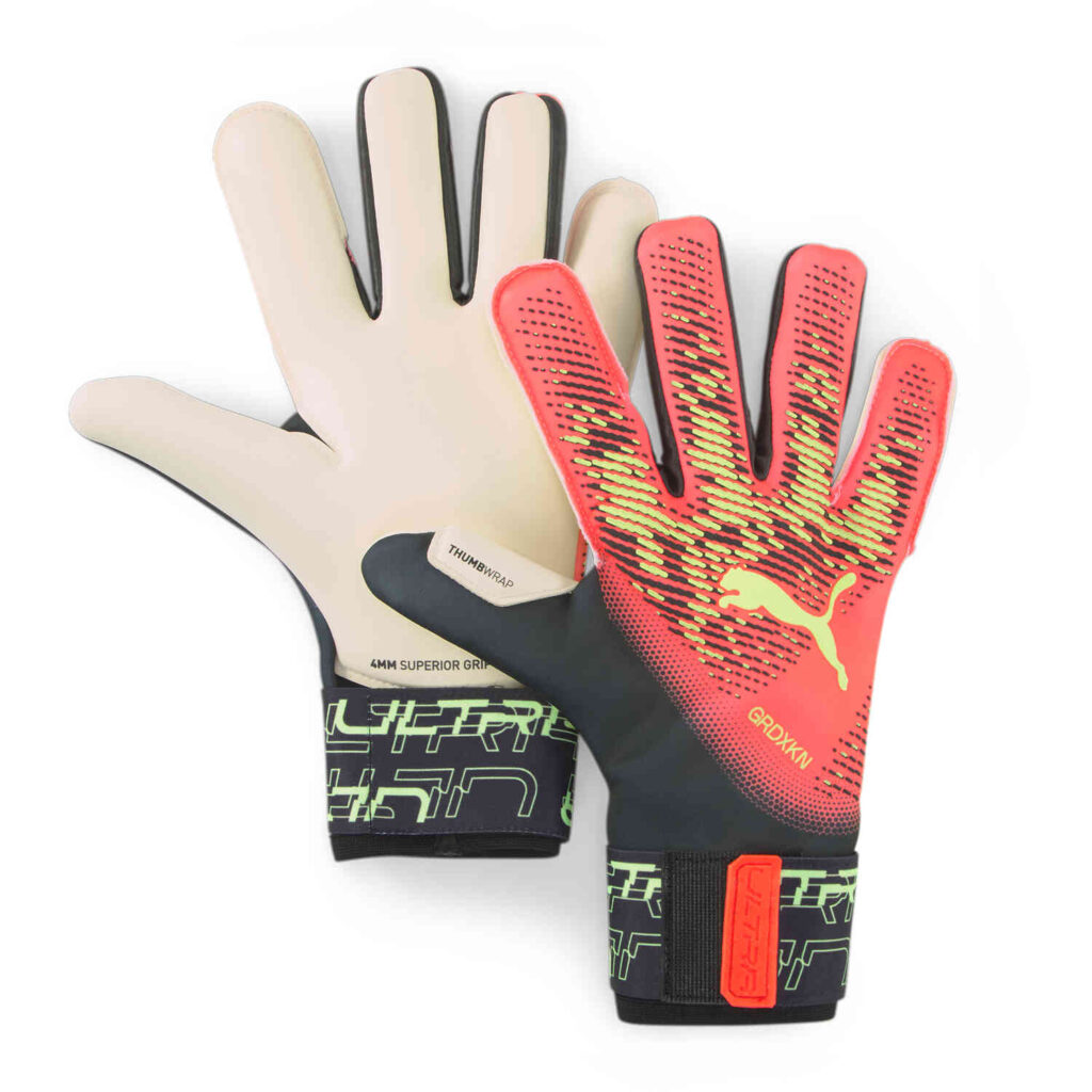 PUMA Ultra Grip 1 Hybrid Cut Goalkeeper Gloves - Fearless Pack - SoccerPro