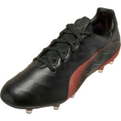 Puma King Platinum 21 FG - Black & Neon Citrus - SoccerPro