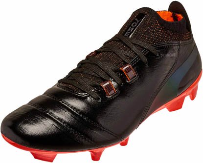 Lux FG Soccer Puma Puma Black One Shoes -
