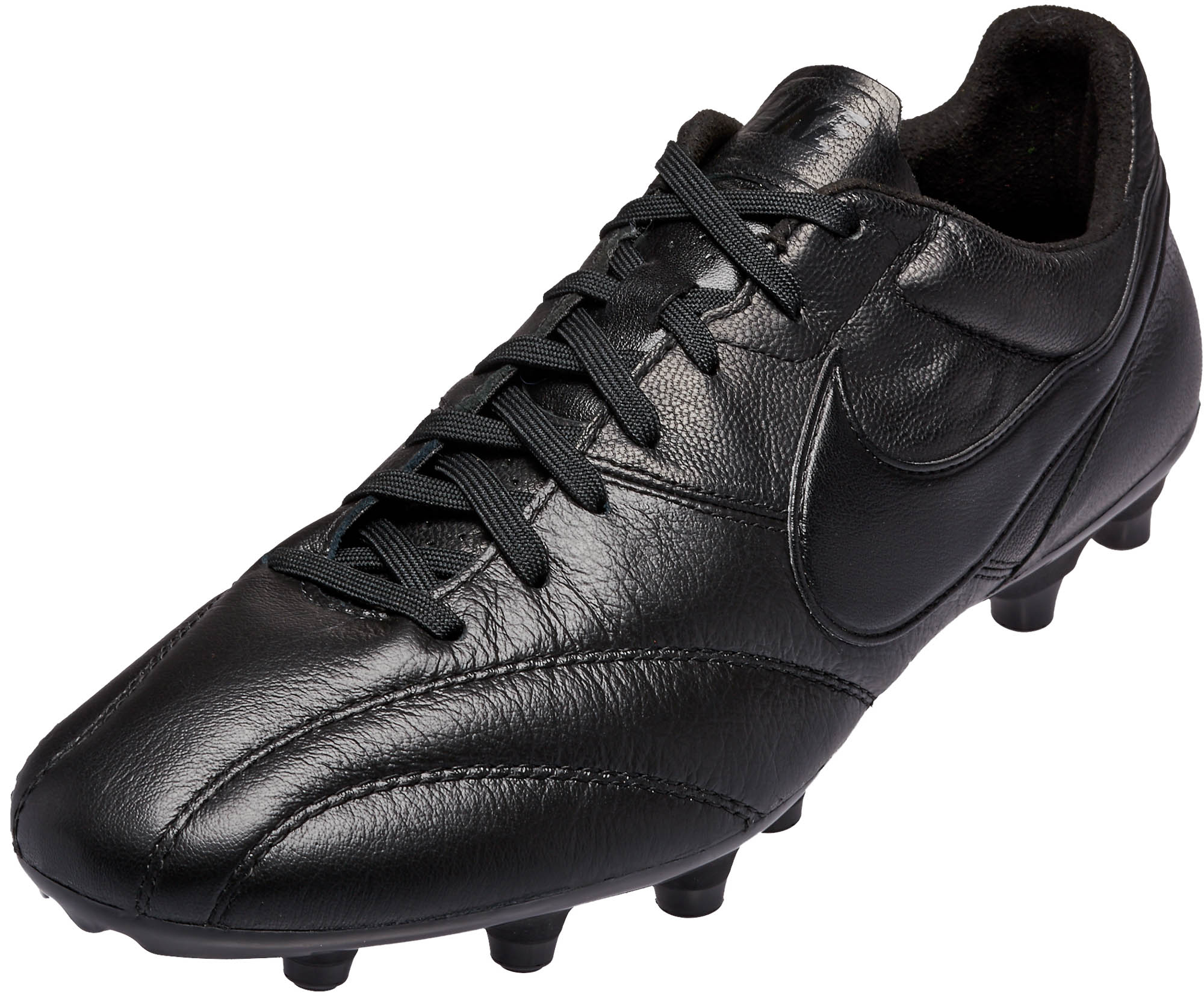 all black nike soccer boots