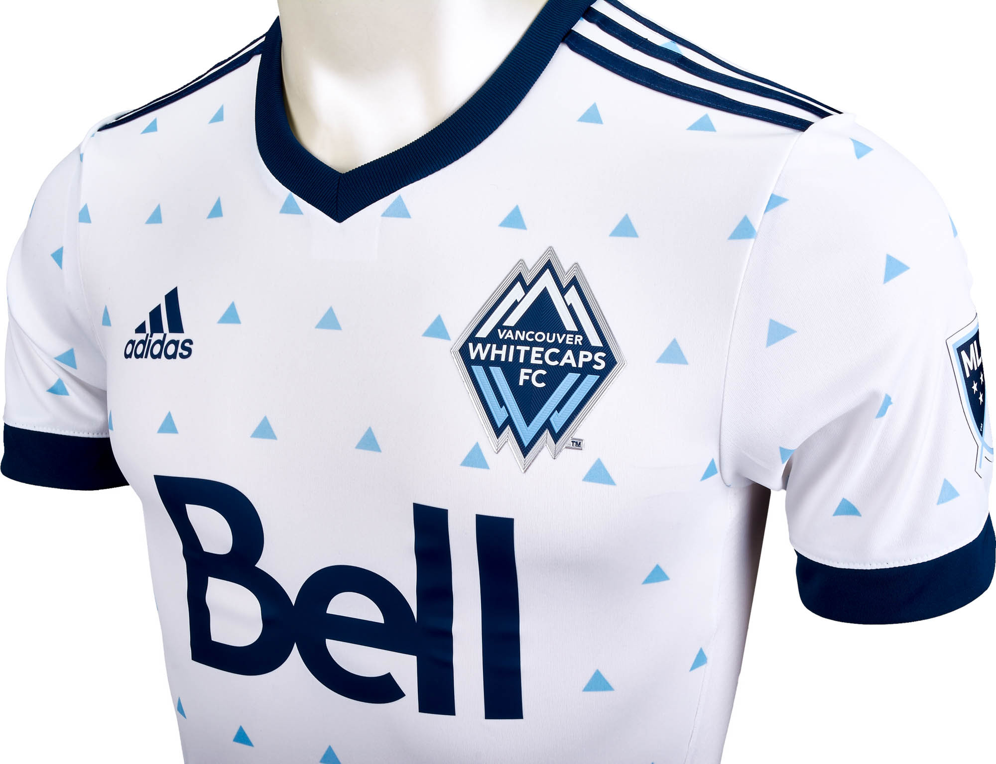 adidas Vancouver Whitecaps 2022/23 Away Authentic Player Soccer Jersey SZ  3XL