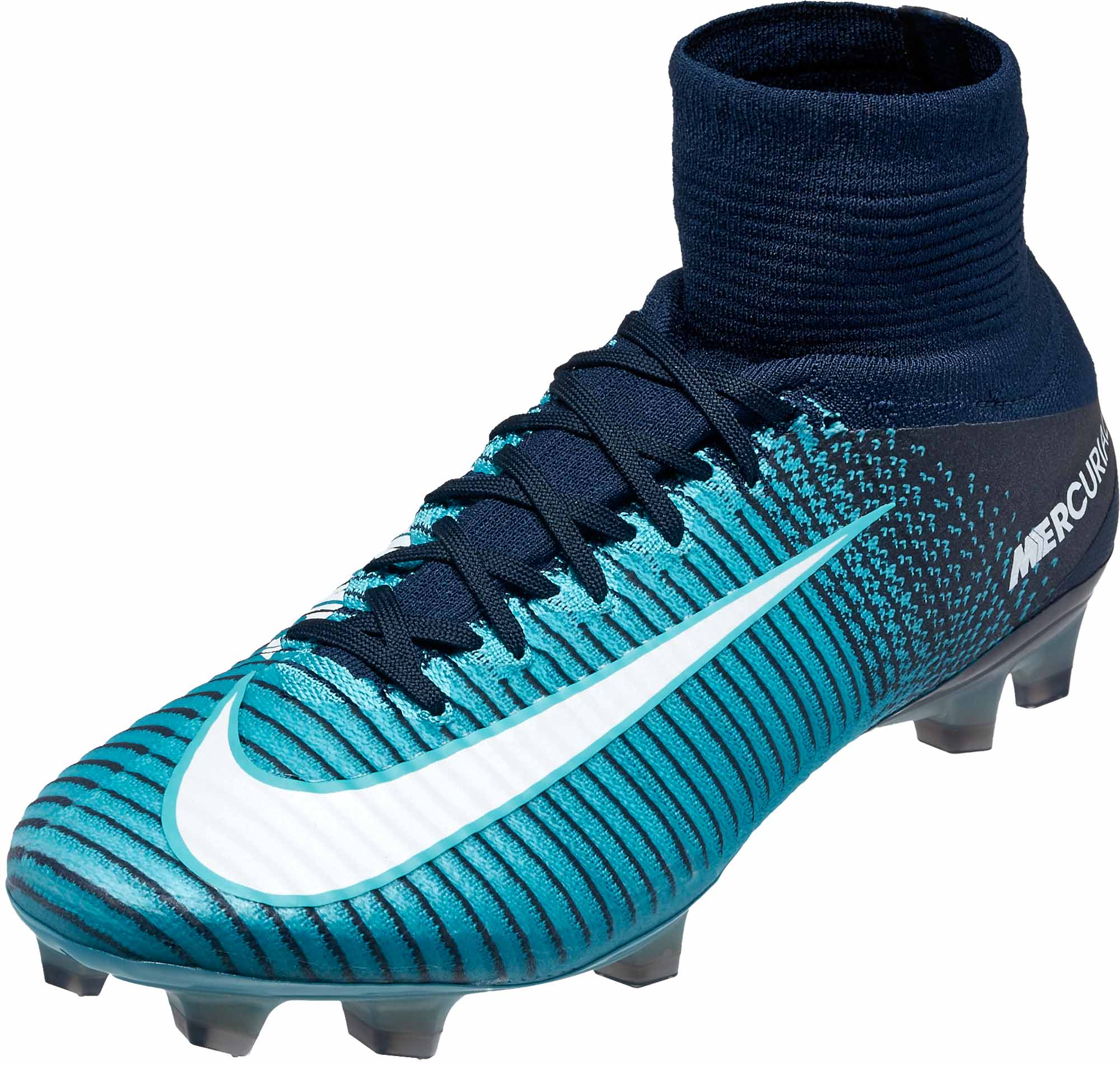 Nike Mercurial Superfly V Obsidian and White