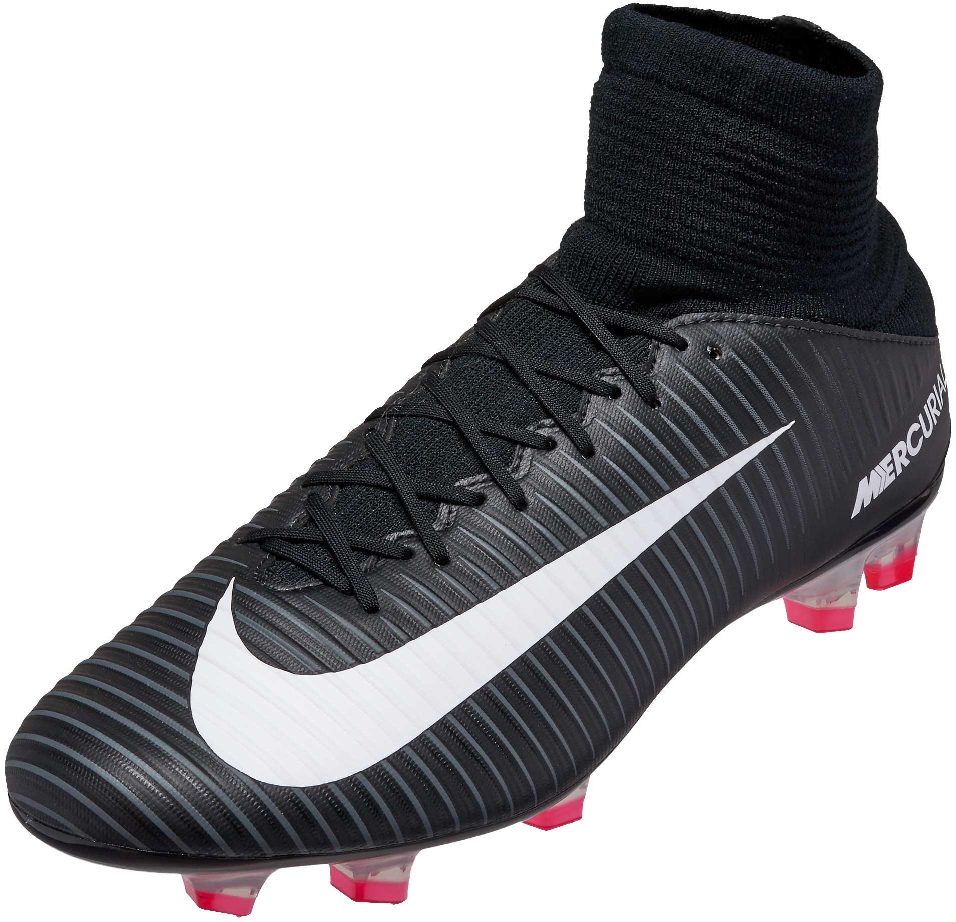nike black and white soccer cleats
