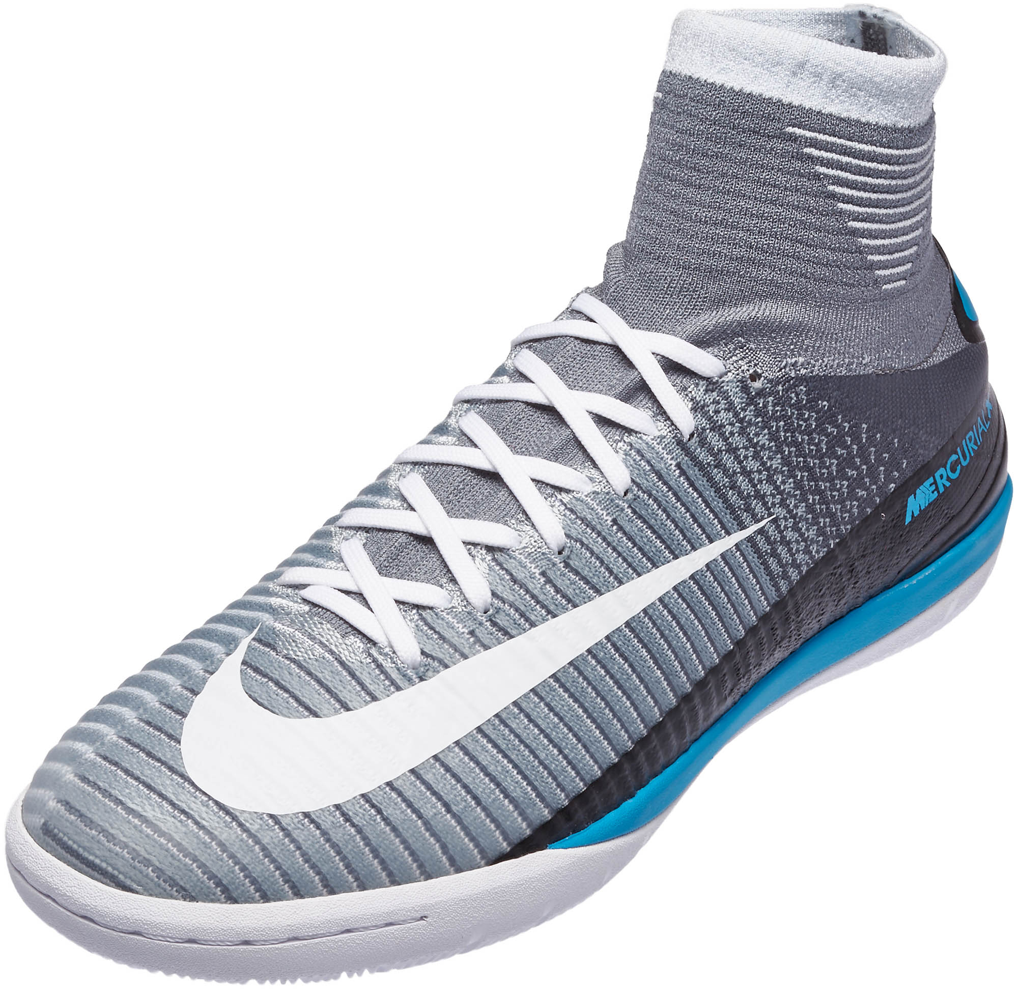 Nike MercurialX Proximo II - Grey Indoor Soccer Shoes