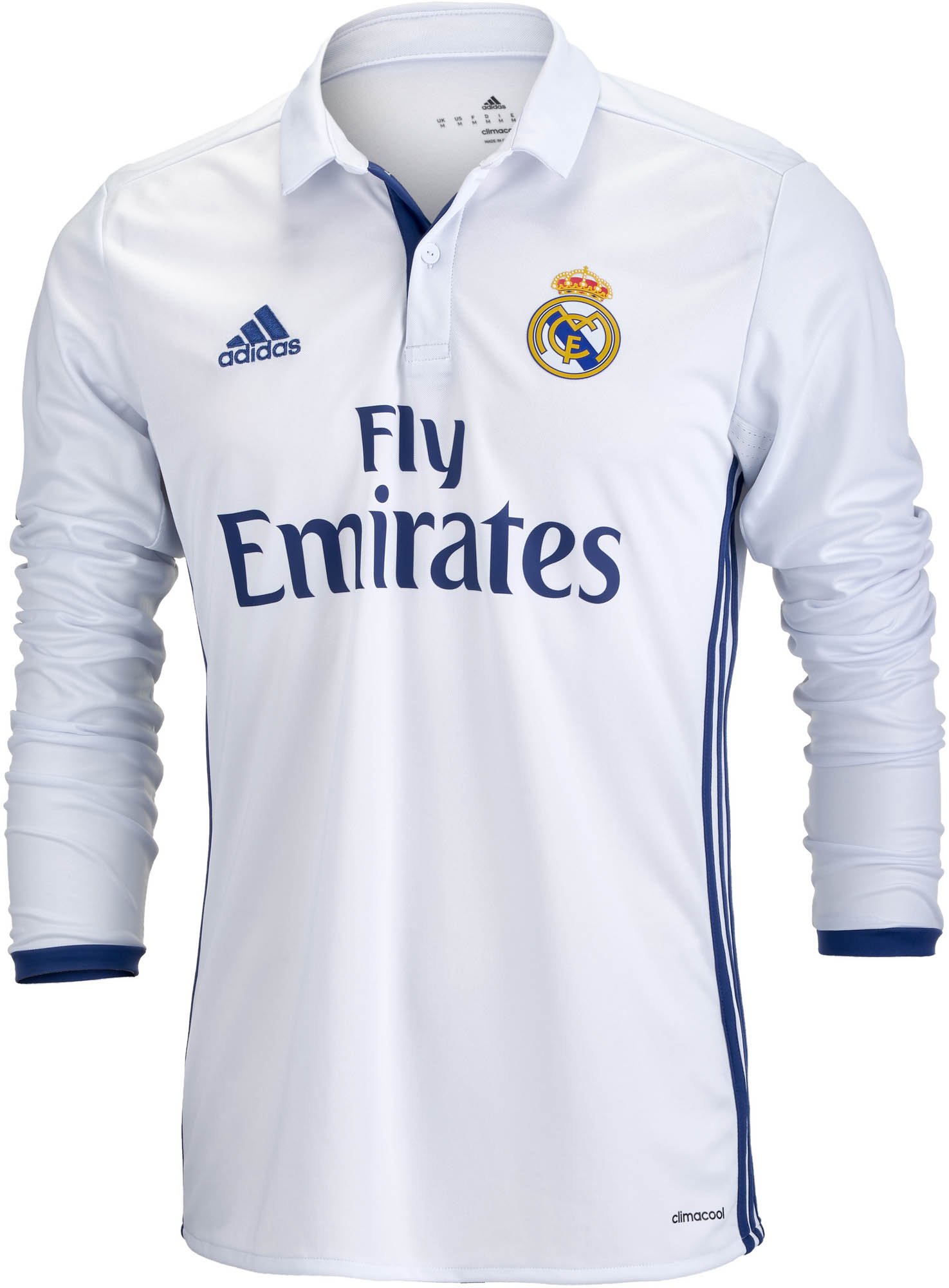 Long Sleeve Real Madrid Jersey - 2016 