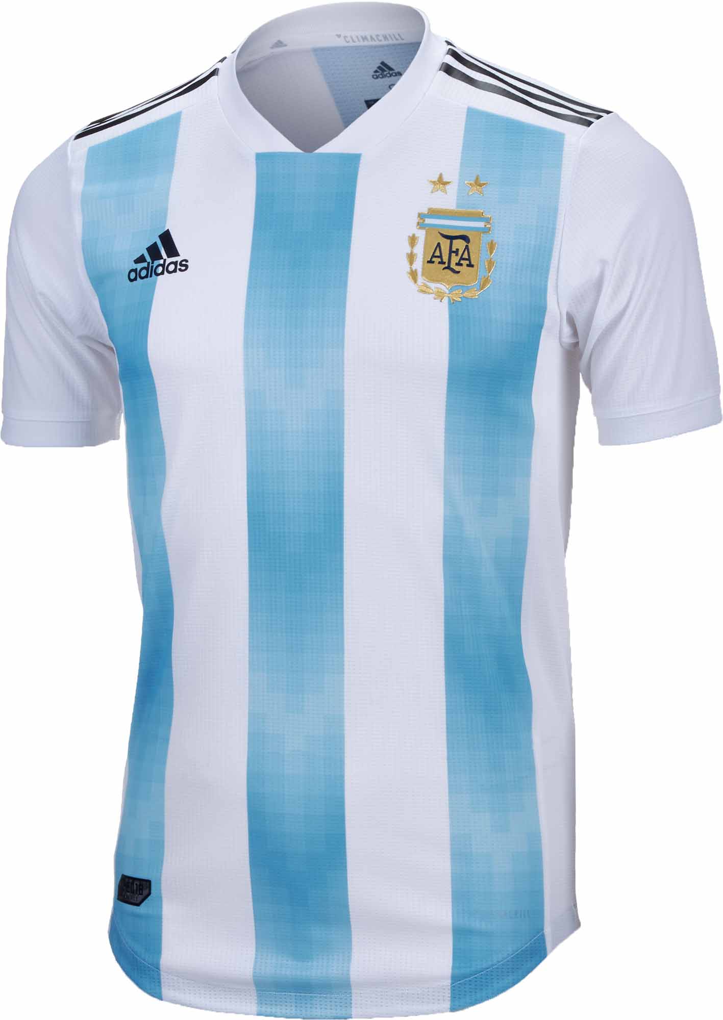 adidas Argentina Authentic Home Jersey 201819 SoccerPro