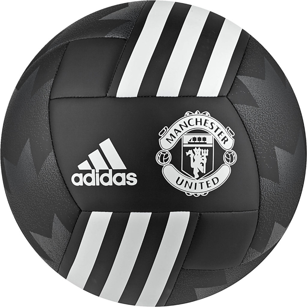 adidas Manchester United Soccer Ball - Black