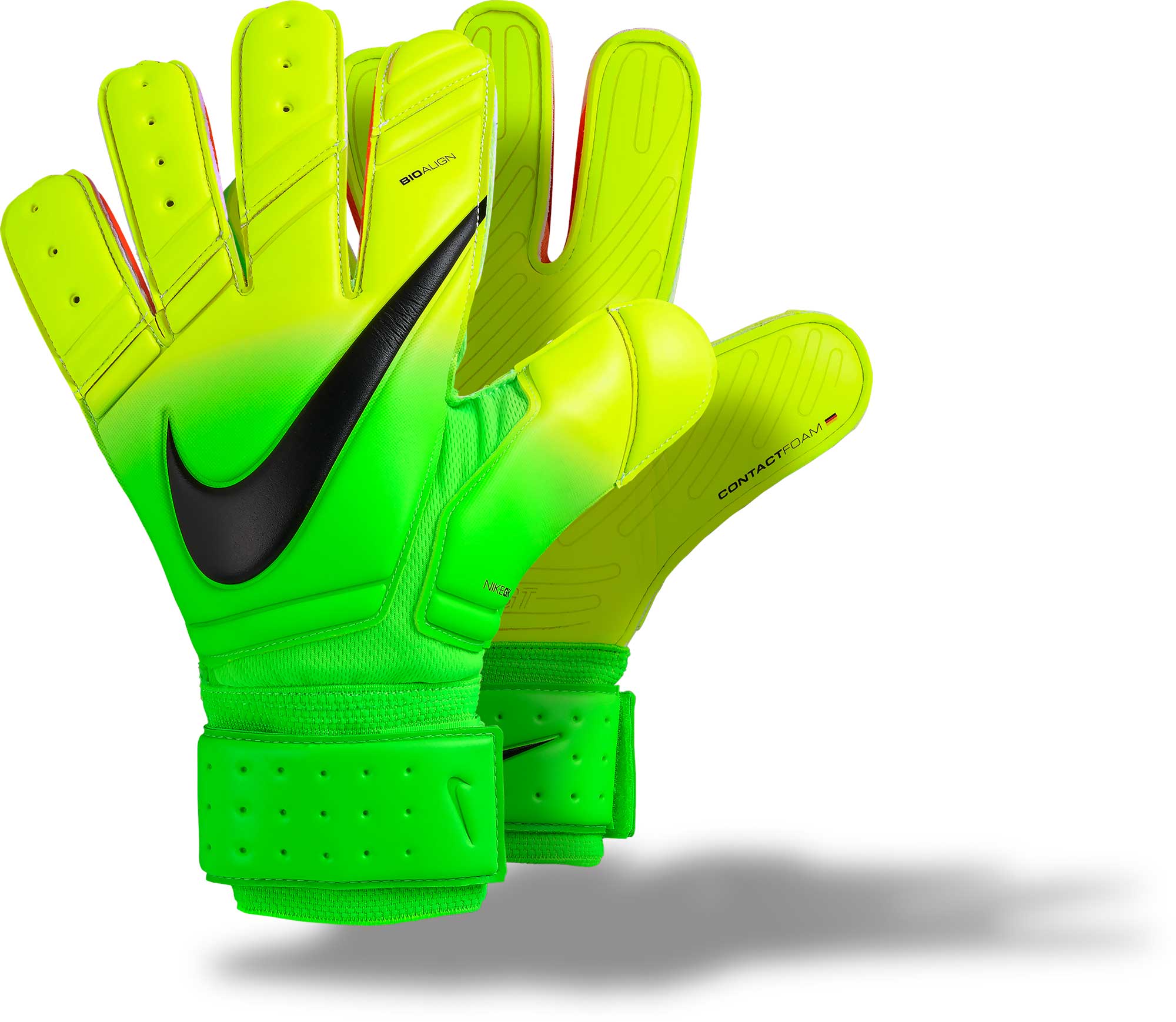 green nike goalie gloves