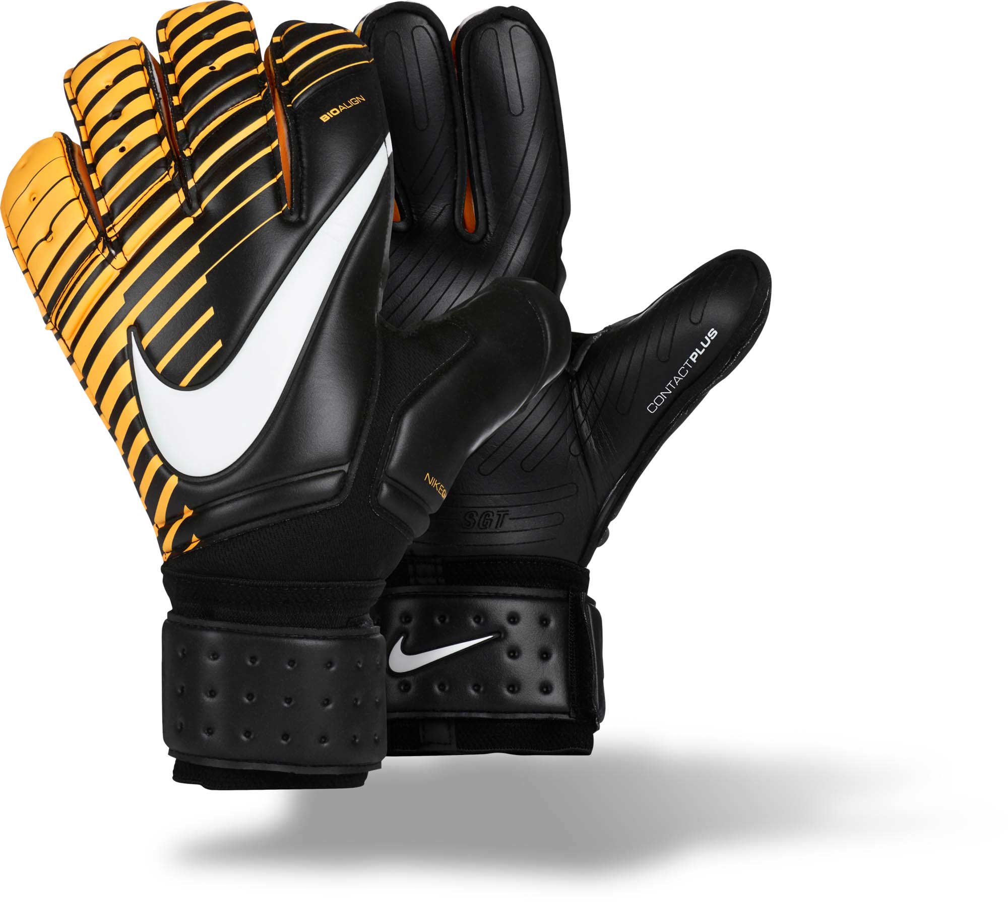 Black and Laser Orange Nike GK Premier SGT - SoccerPro.com