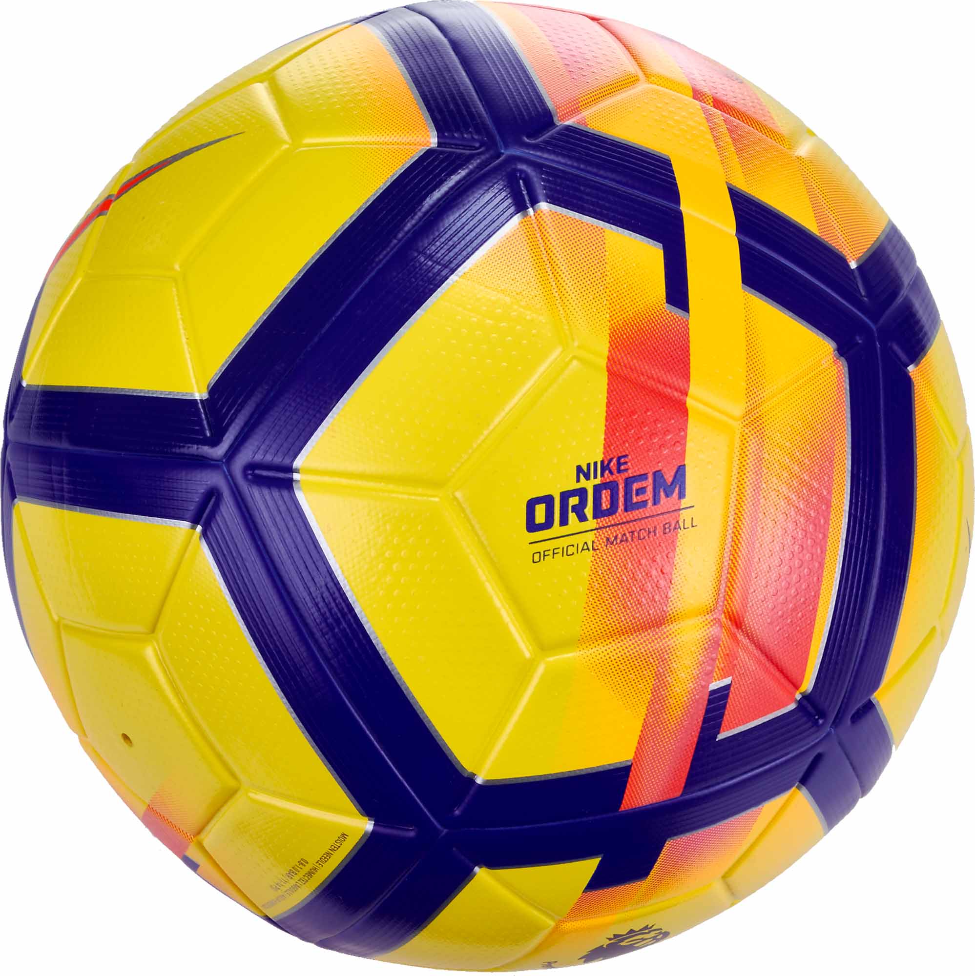 Bola de futebol Nike Premier League Ordem V, Amarelo, 5