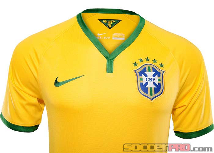 Nike Brazil Home Jersey - 2013/14 