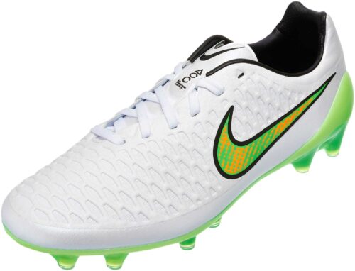 White Nike Magista Soccer Cleats