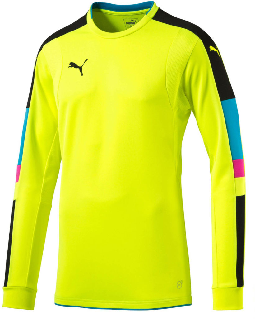 Puma Tournament Goalie Jersey- Yellow Goalkeeper Jersey