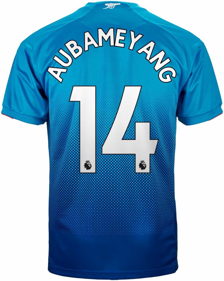 aubameyang away jersey