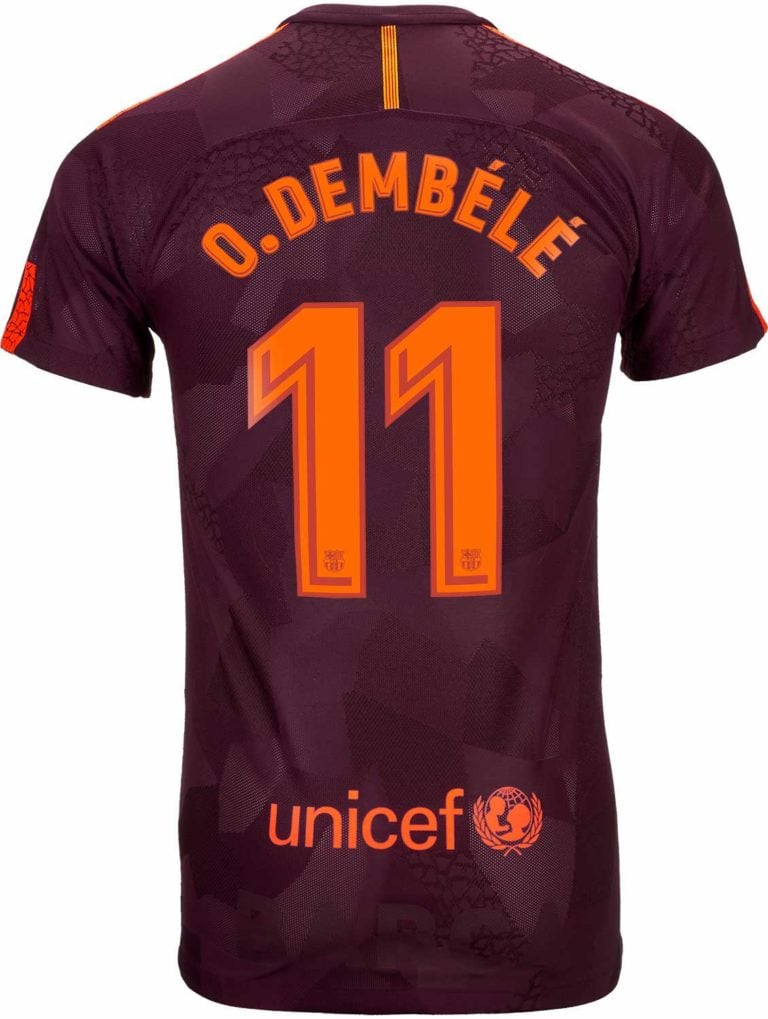 dembele barcelona jersey