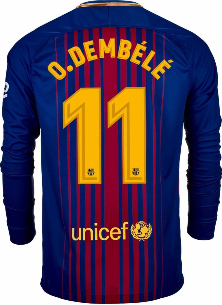 dembele barcelona jersey