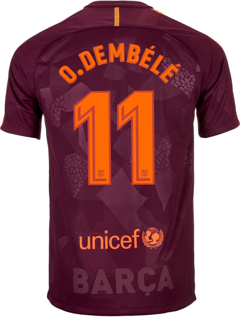 dembele barcelona jersey