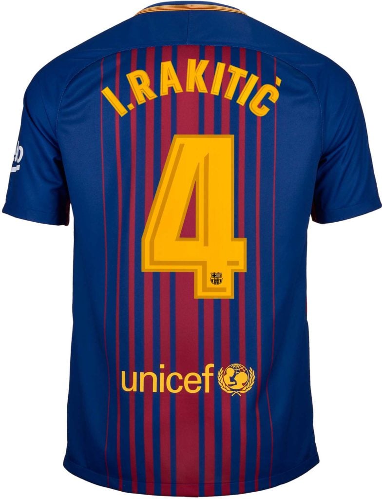 rakitic barcelona jersey