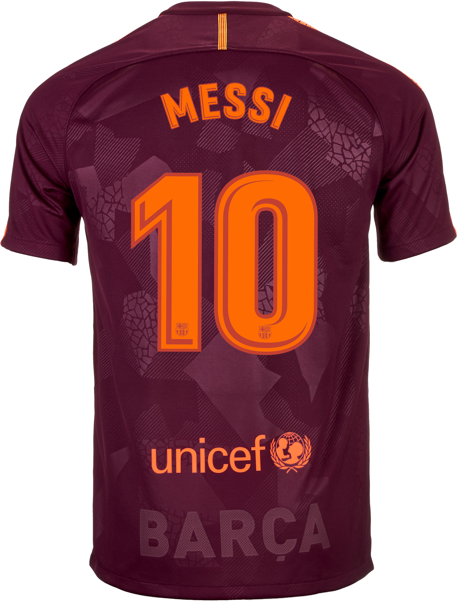rem verkiezen Aziatisch Nike Kids Lionel Messi Barcelona 3rd Jersey 2017-18