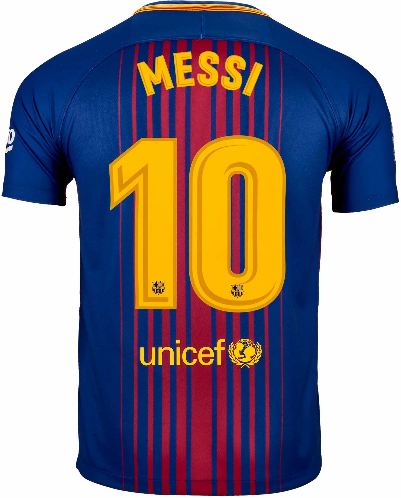 Nike Kids Lionel Messi Barcelona Home Jersey 2017-18