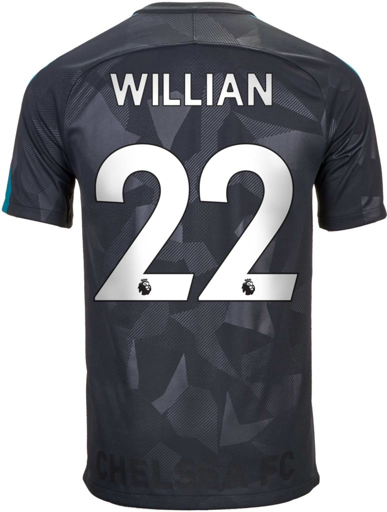 2017/18 Nike Willian Chelsea 3rd Jersey - SoccerPro