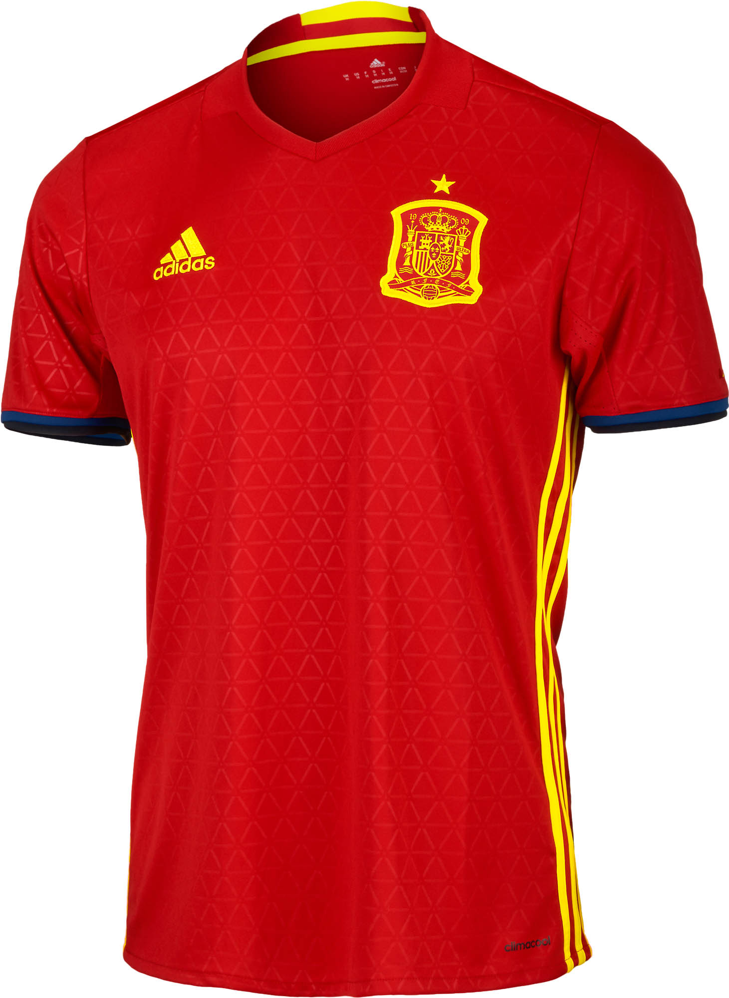Bigote ignorar encender un fuego adidas Spain Home Jersey - 2016 Spain Soccer Jerseys