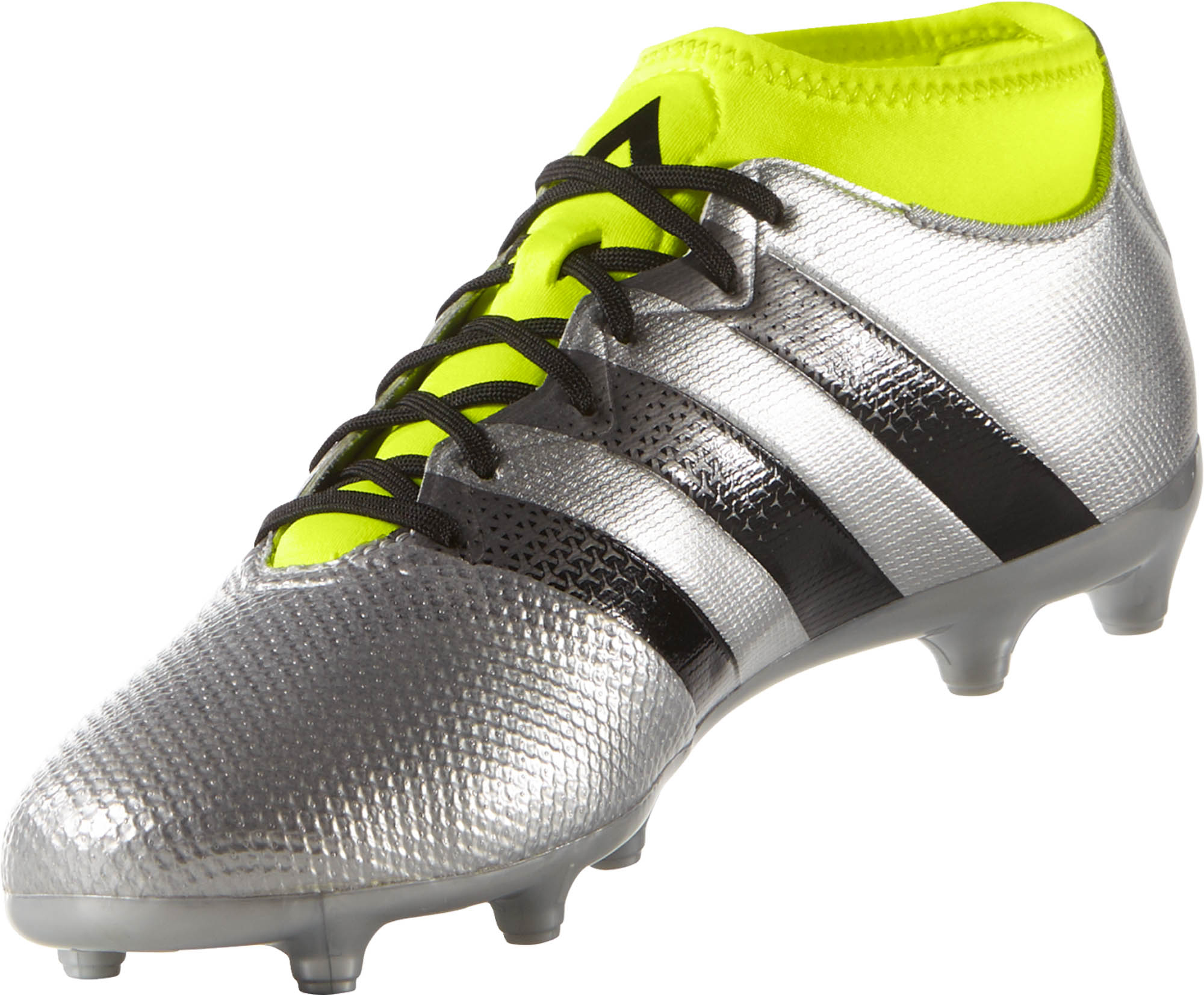 Negen belegd broodje ik ben trots adidas ACE 16.3 Primemesh FG Cleats - Silver adidas Soccer Shoes
