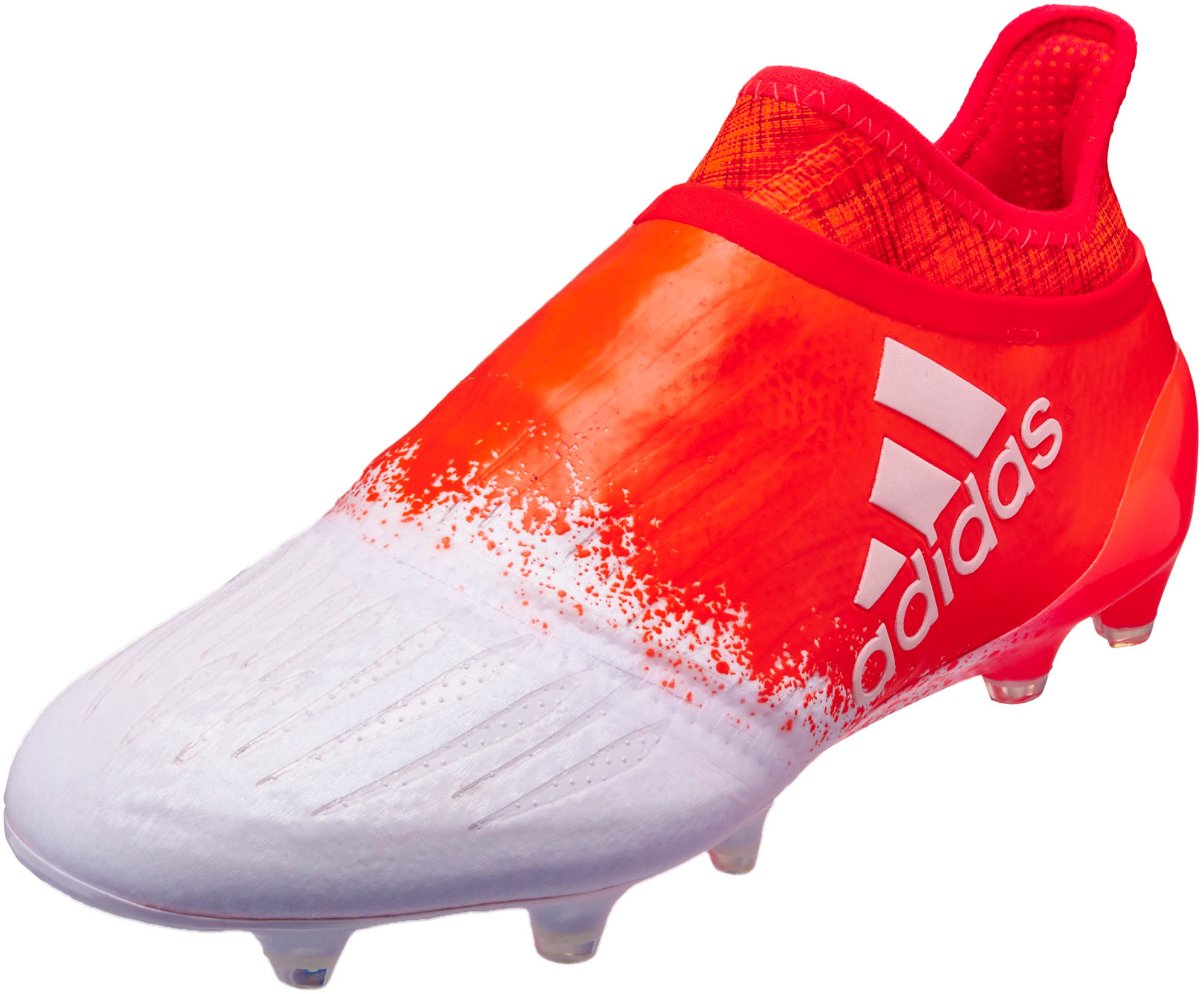 adidas cleats red and white